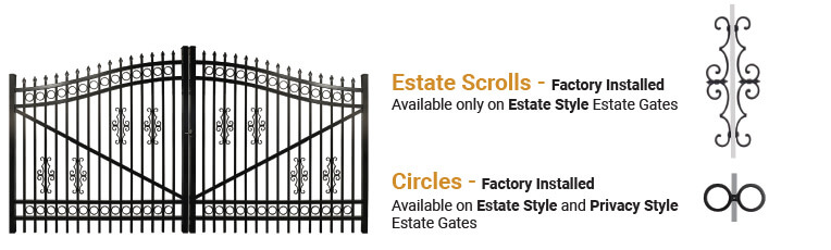 ESTATE GATES DECORATIVE ACCESSORIES